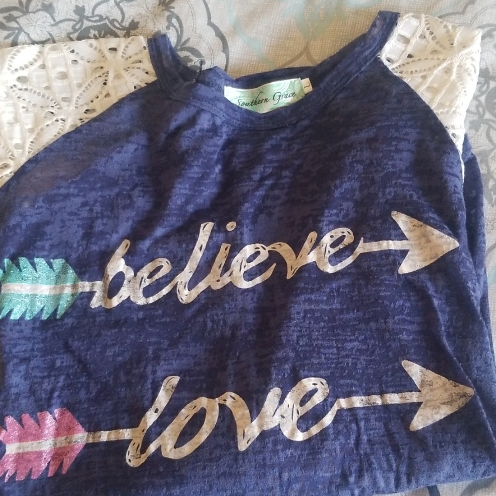 Burnout shirt Believe